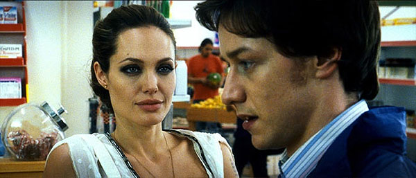 Angelina Jolie, James McAvoy