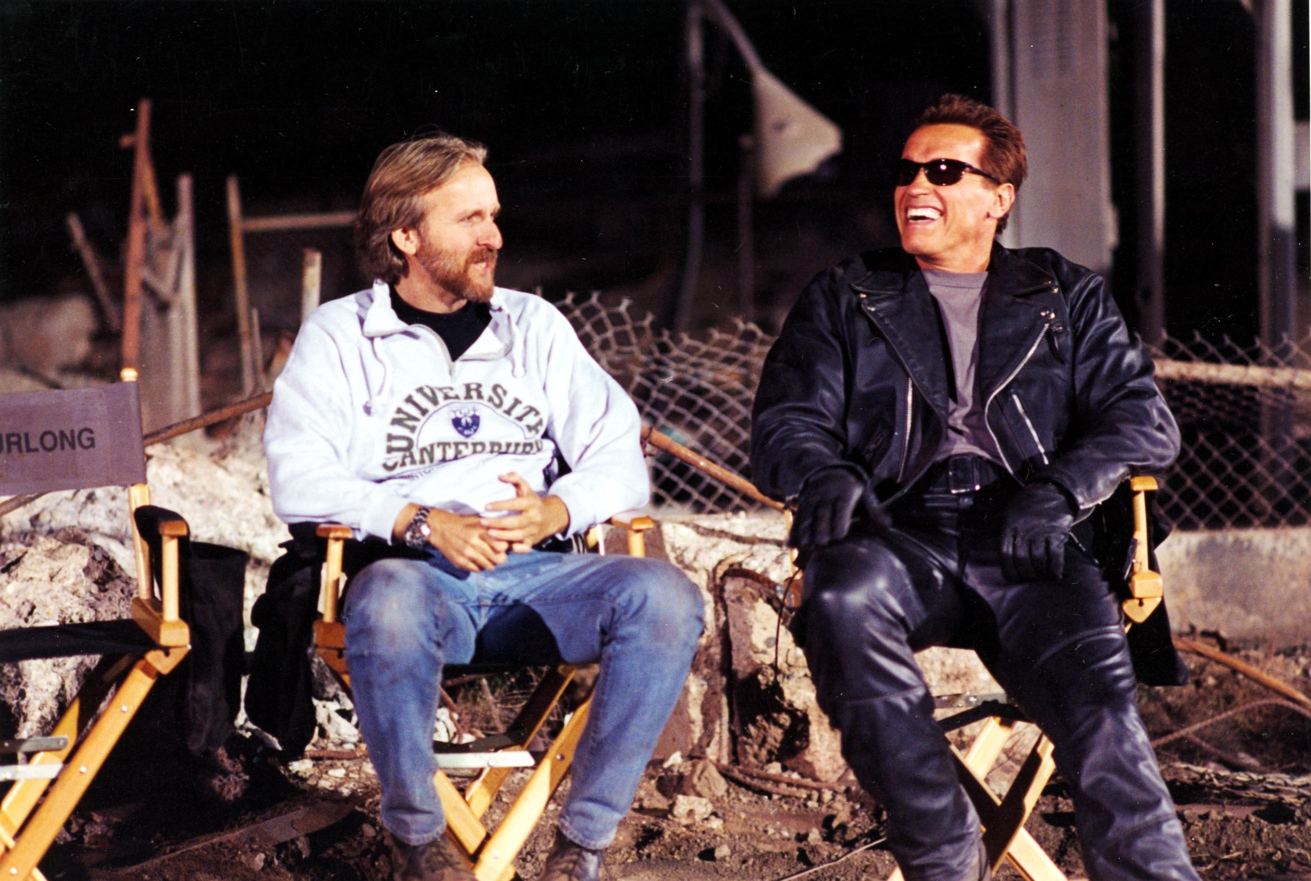 James Cameron a Arnold Schwarzenegger