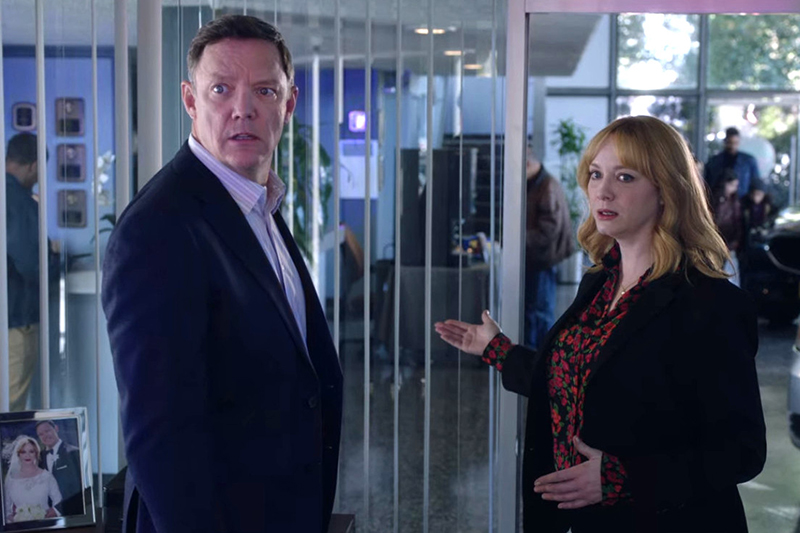 Matthew Lillard, Christina Hendricks