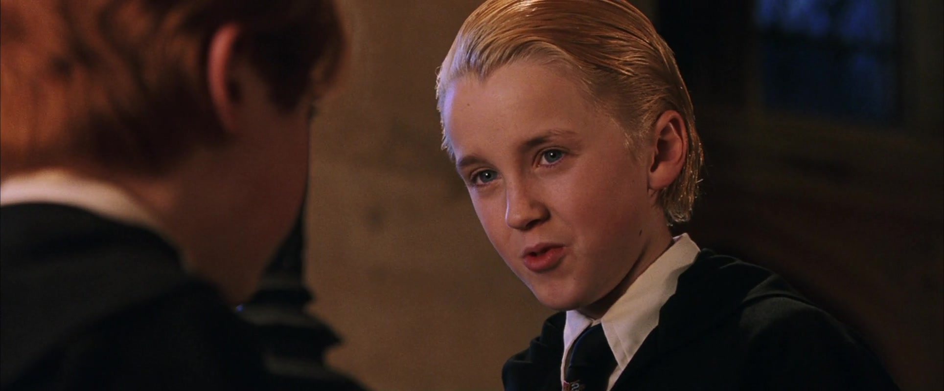 Tom Felton se vrací jako Draco Malfoy. „Nejsem na to naladěný," říká o výrocích J. K. Rowling