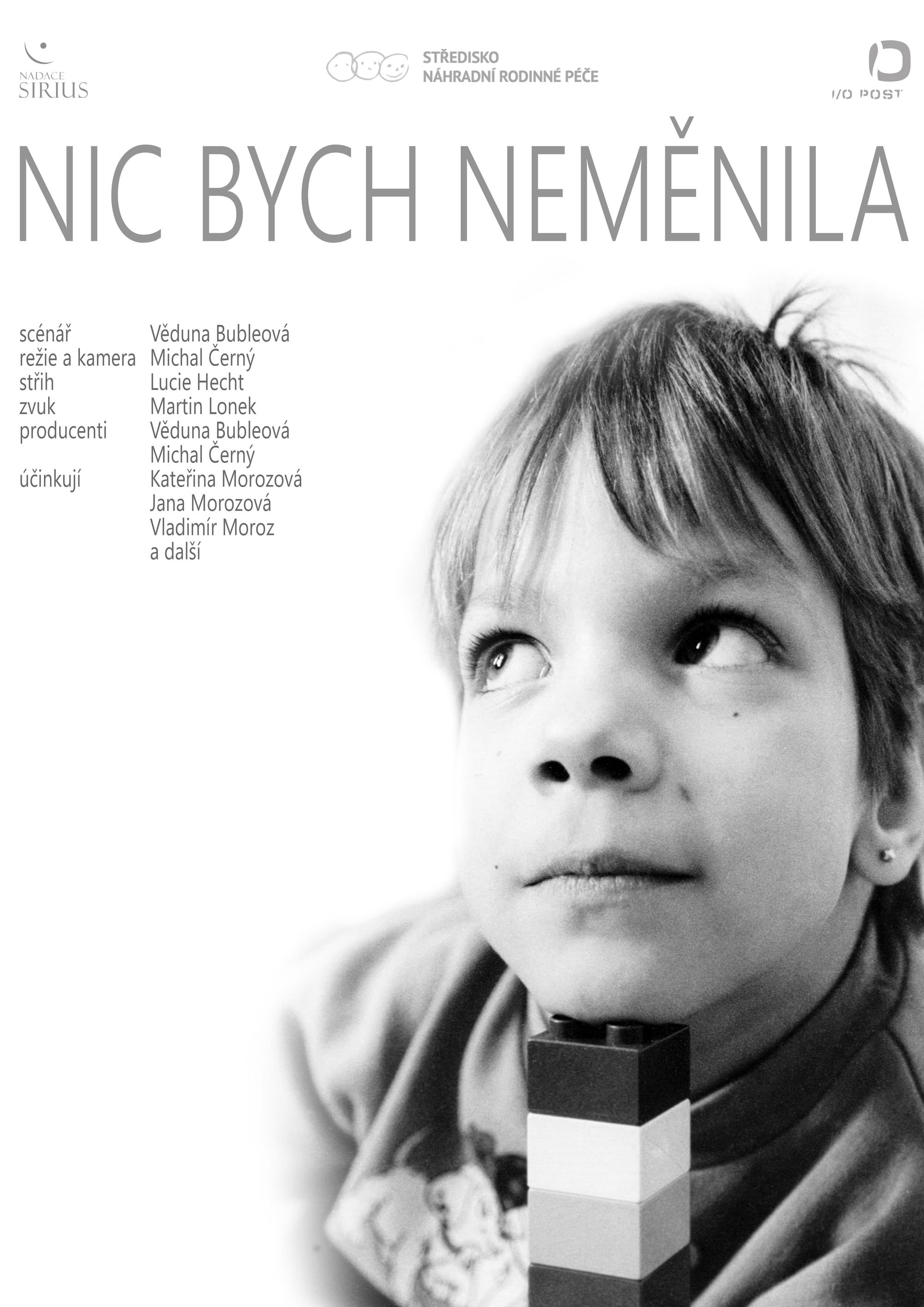 Nic bych neměnila Nic bych neměnila