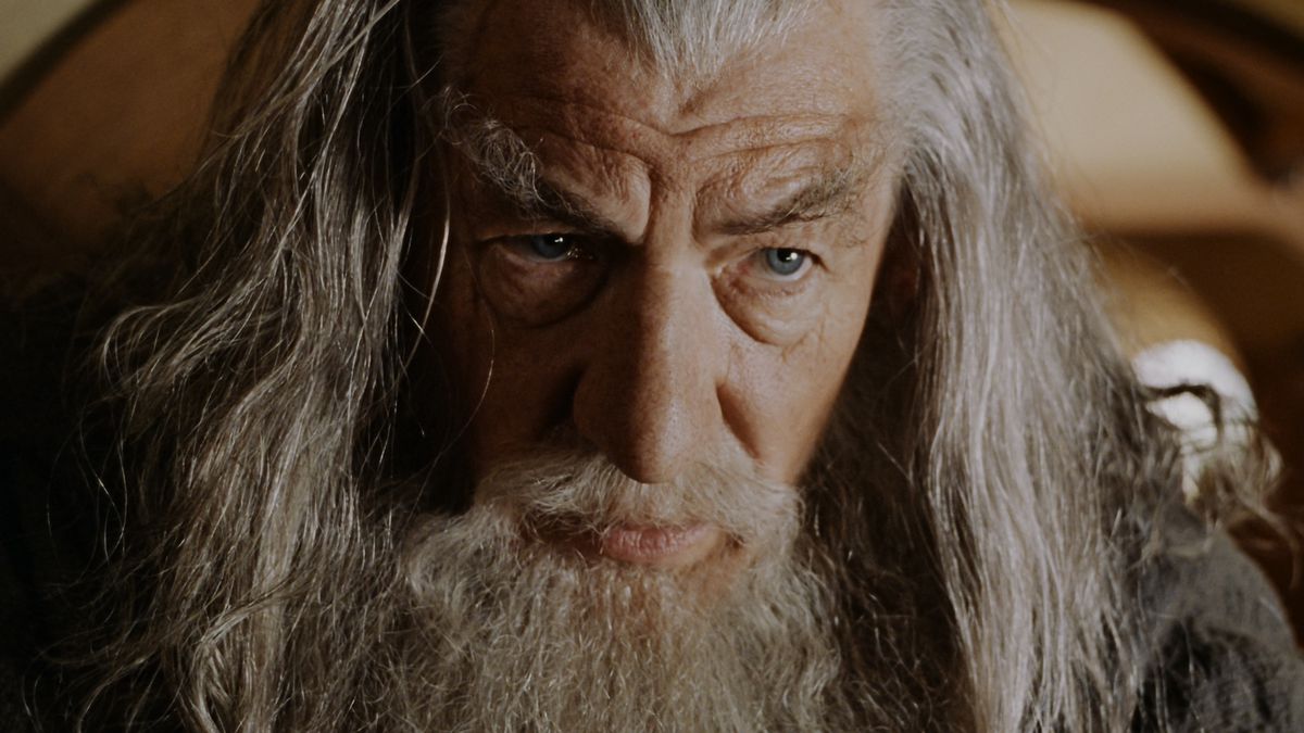 Ian McKellen jako Gandalf