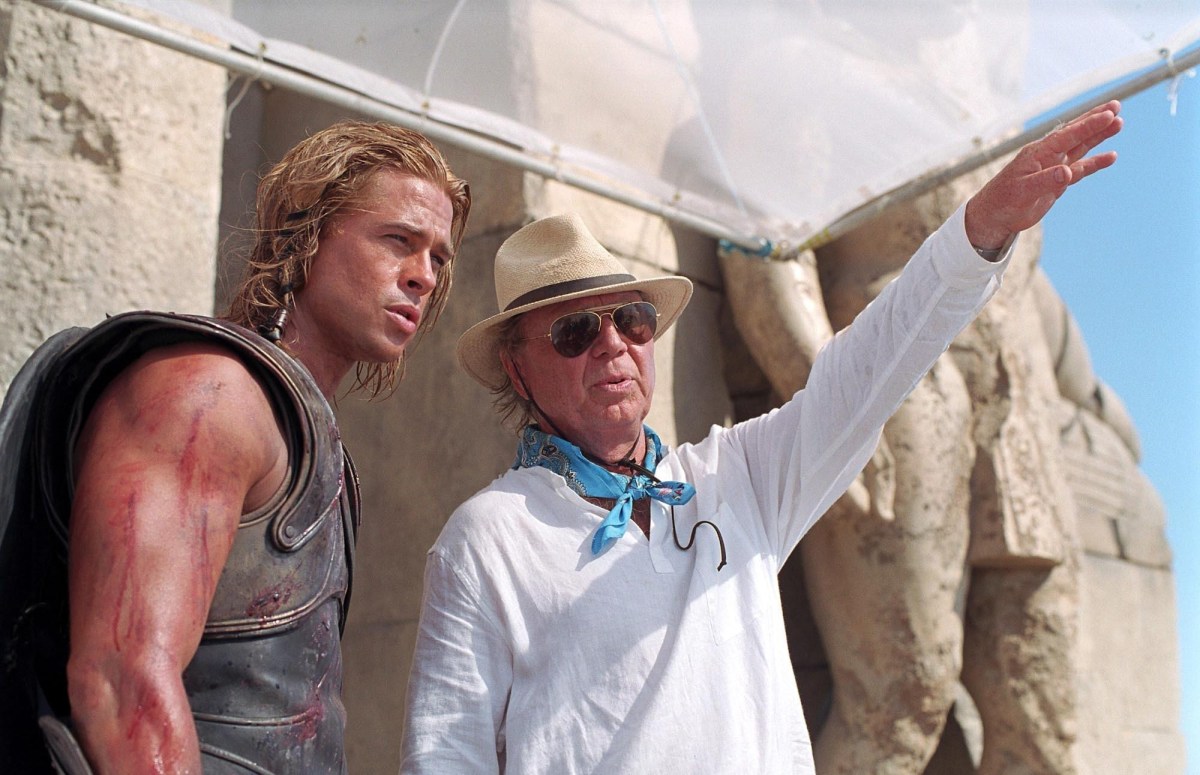 Brad Pitt a Wolfgang Petersen – Troja (2004)