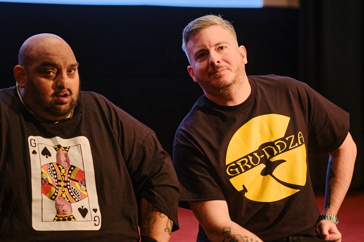 Režisér Marty Pohl na projekci filmu Na plech.