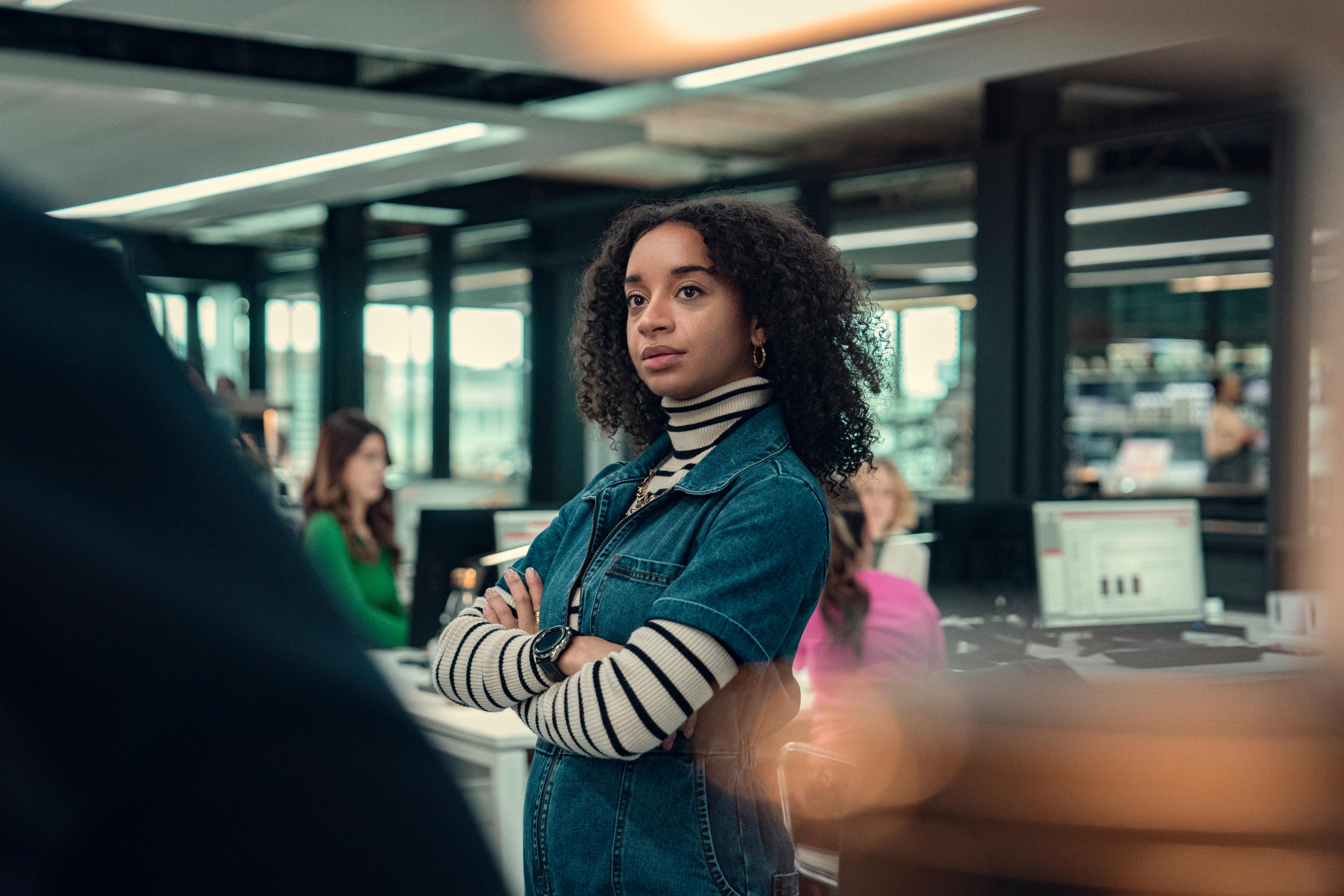 Siena Kelly v seriálu Černé zrcadlo