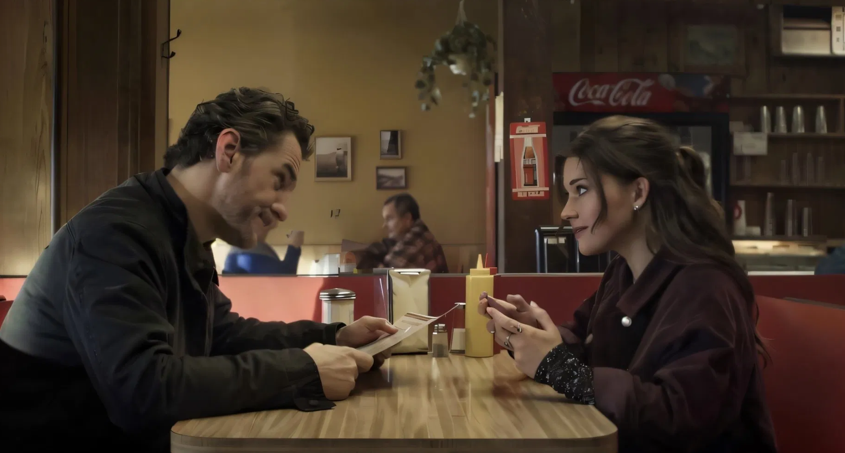 Klaun v kukuřičném poli