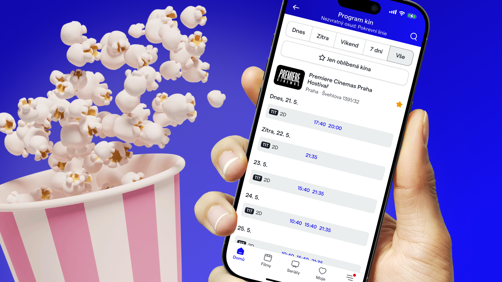 Novinky na Kinoboxu: Program kin, ikona ocenění, FAQ a zpětné zhlédnutí