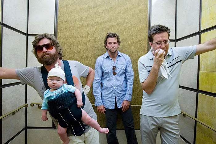 Bradley Cooper, Zach Galifianakis, Ed Helms
