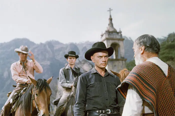 Yul Brynner, Horst Buchholz, Steve McQueen