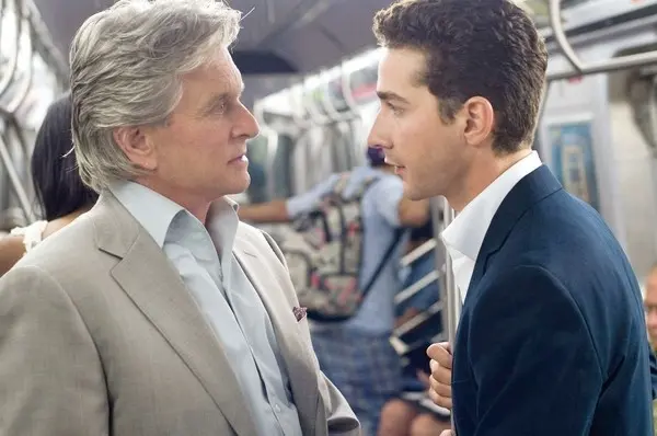 Shia LaBeouf, Michael Douglas