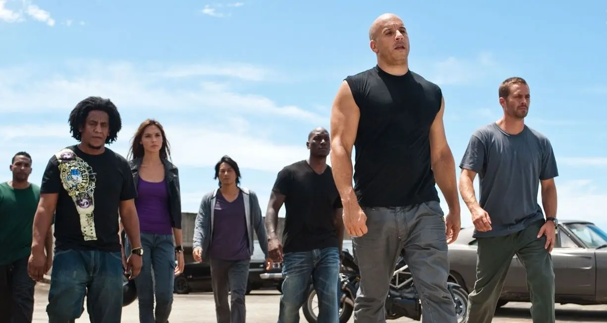 Vin Diesel, Susan Kang, Tyrese Gibson, Paul Walker