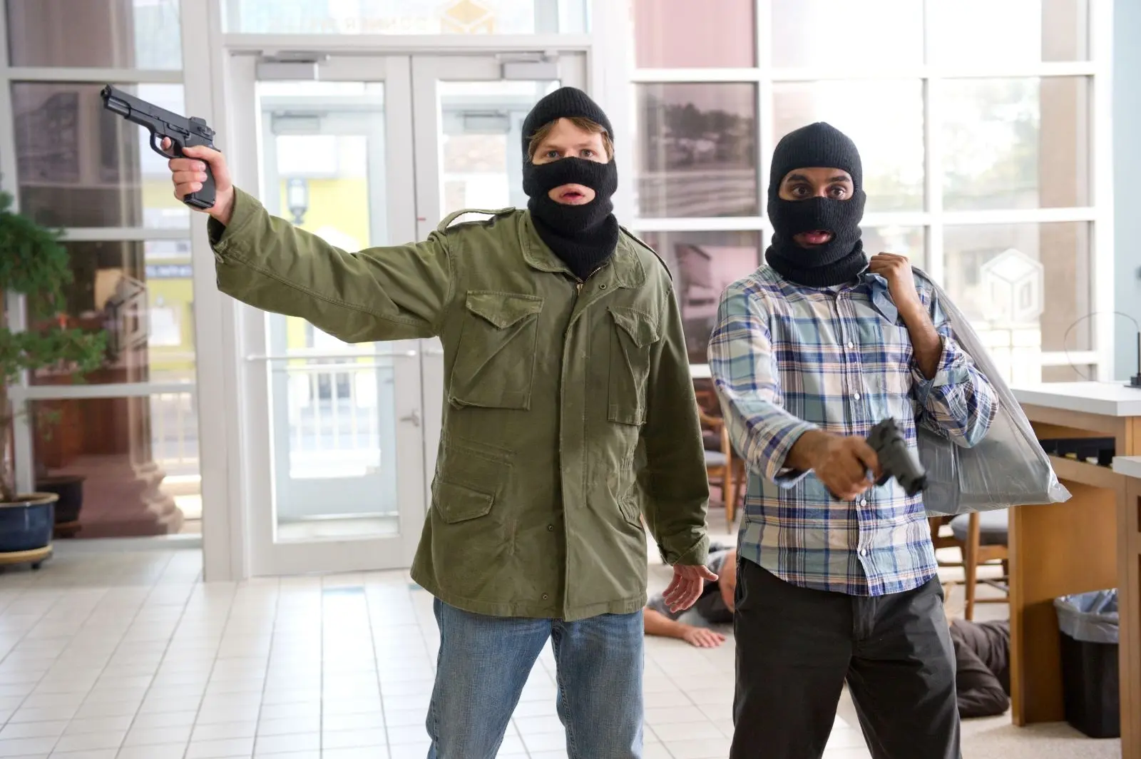 Jesse Eisenberg, Aziz Ansari