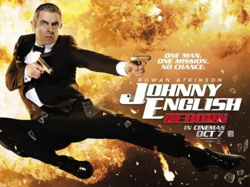 Recenze: Johnny English se vrací, doslova