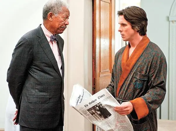 Morgan Freeman, Christian Bale