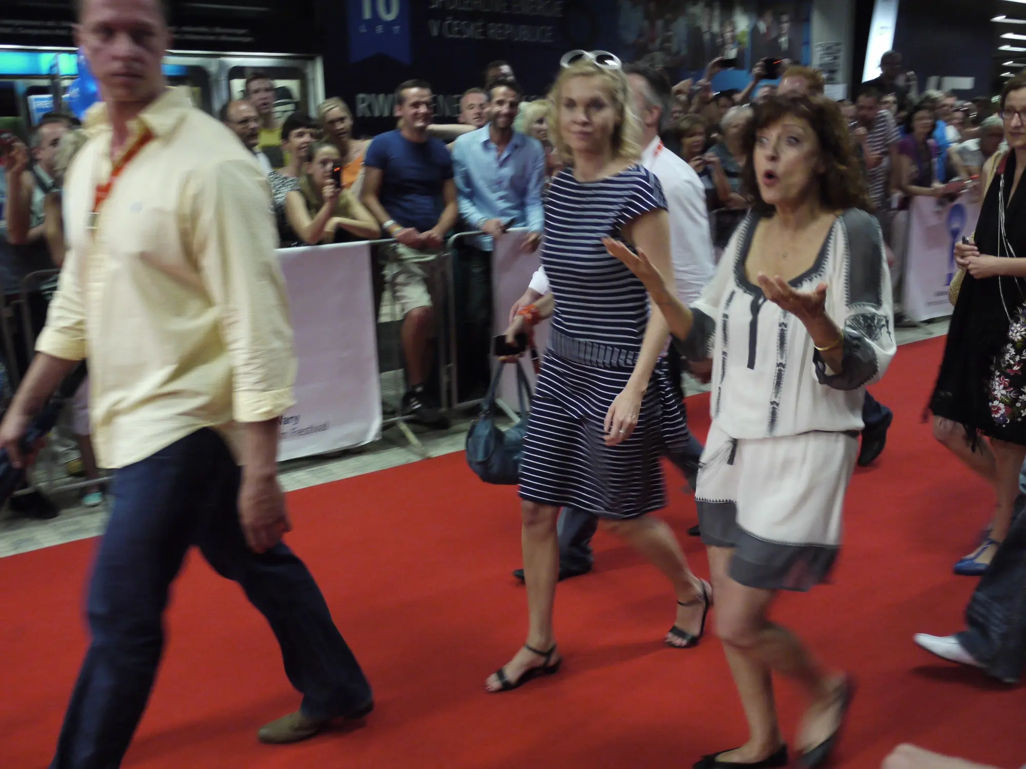 Karlovarské ozvěny: Páteční den vyvrcholil návštěvou Susan Sarandon (fotogalerie)