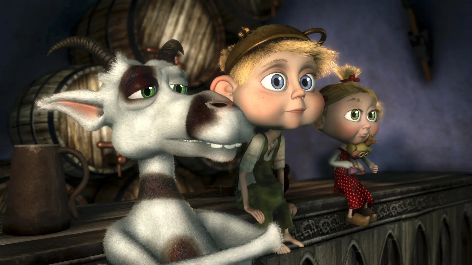 Kozí příběh se sýrem