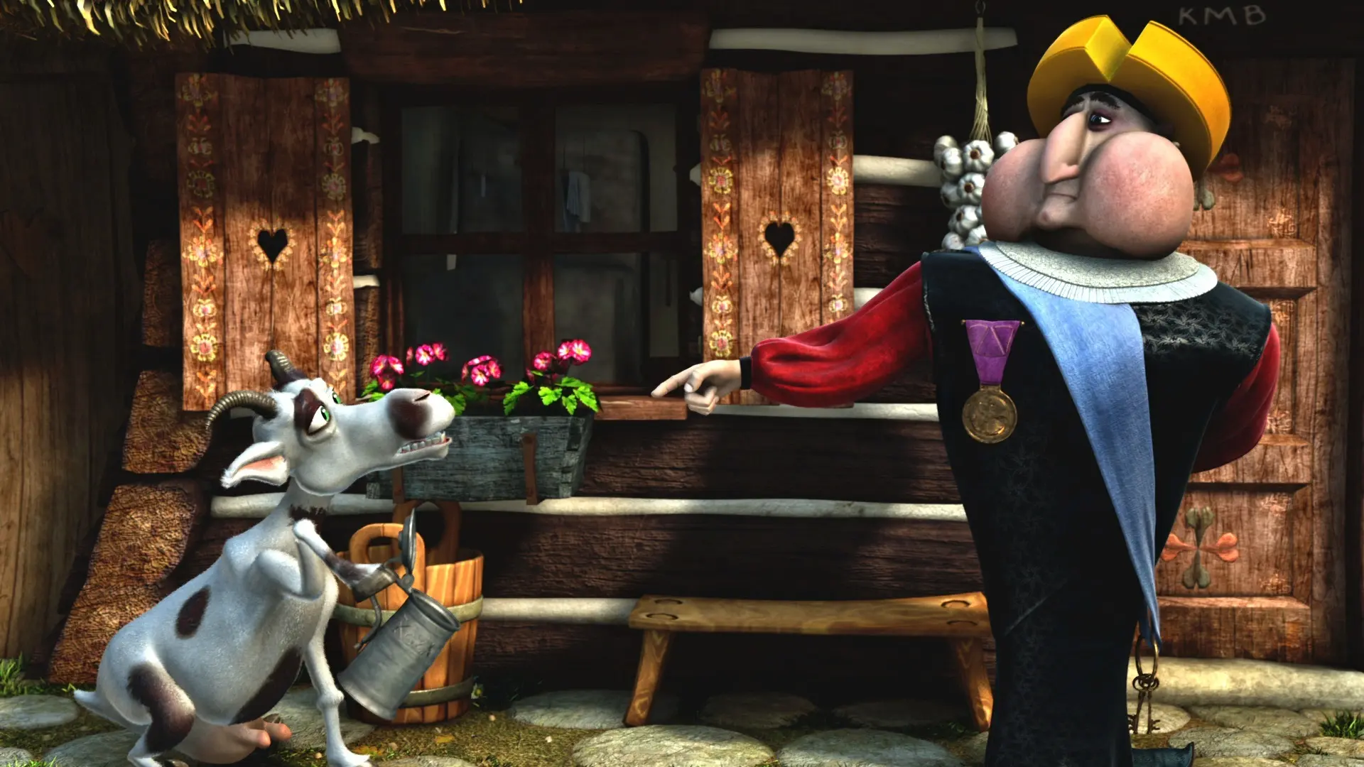 Kozí příběh se sýrem