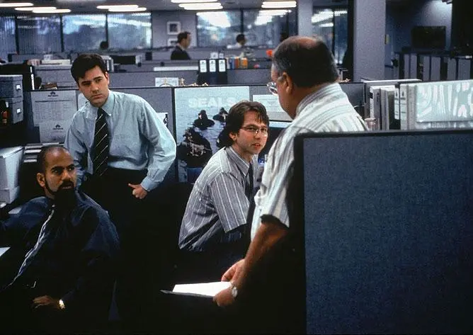 Ron Livingston, Ajay Naidu, David Herman