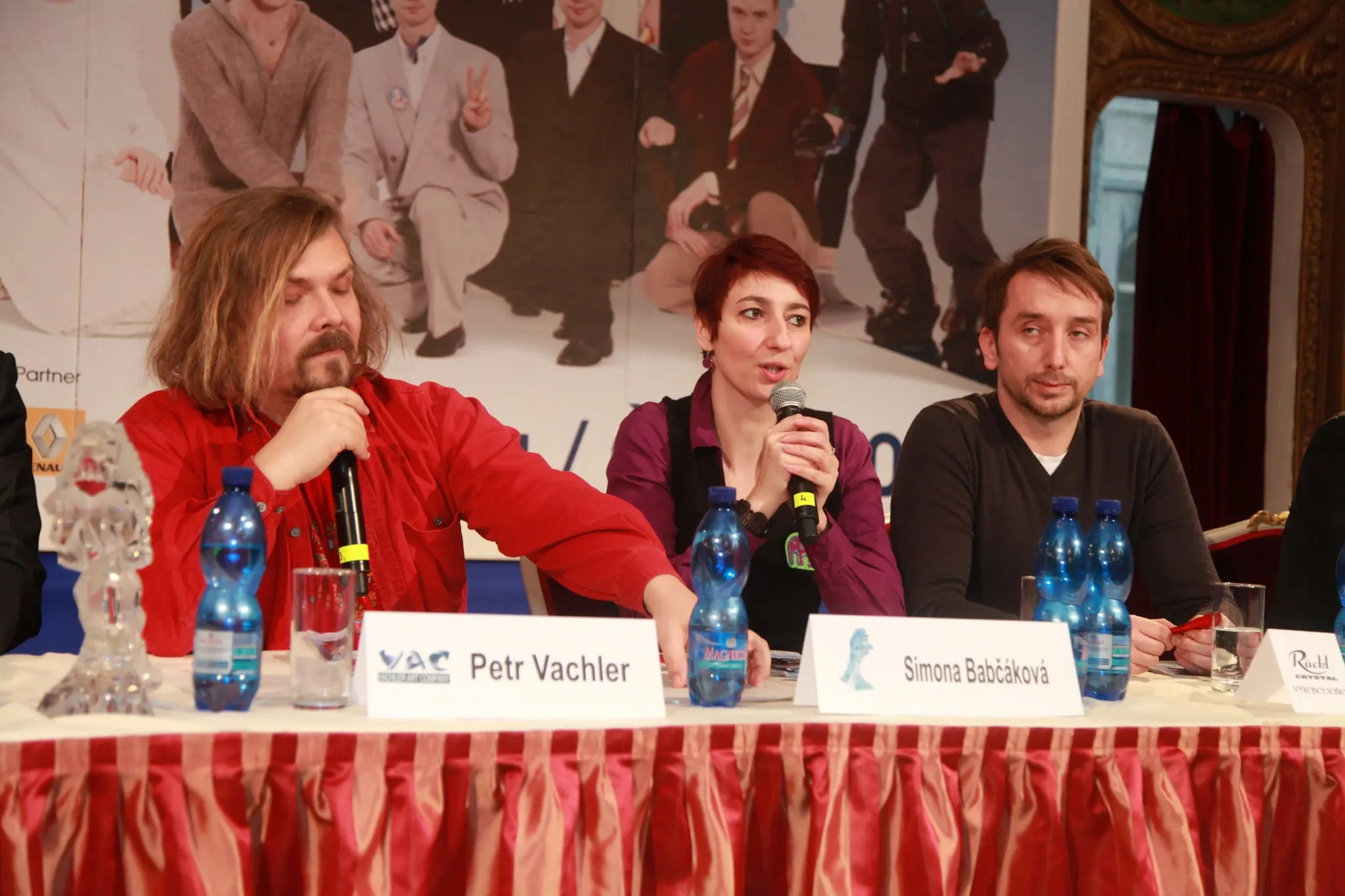 Simona Babčáková, Jakub Žáček, Petr Vachler