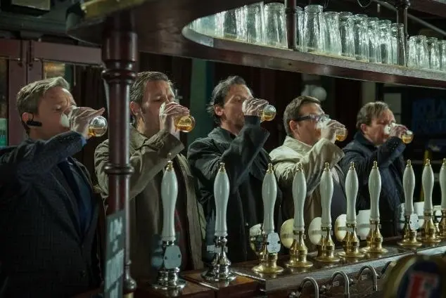 Simon Pegg, Nick Frost, Eddie Marsan, Martin Freeman, Paddy Considine