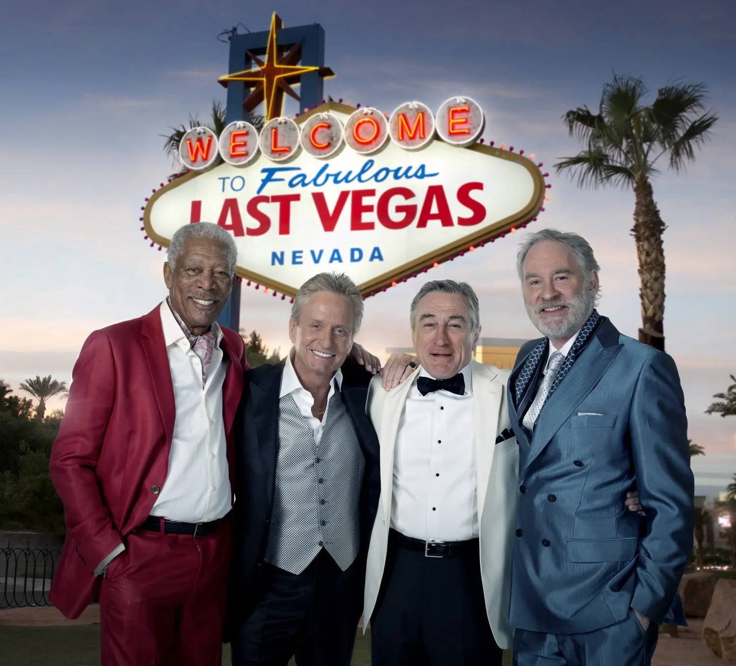 Kevin Kline, Robert De Niro, Morgan Freeman, Michael Douglas