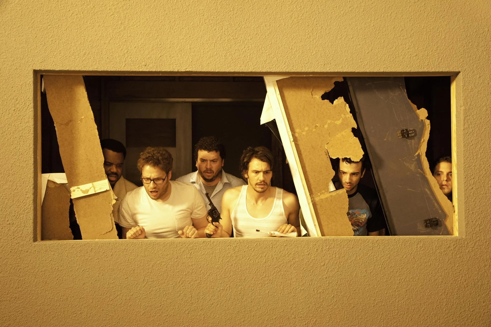 Craig Robinson, Jonah Hill, Danny McBride, Seth Rogen, Jay Baruchel, James Franco