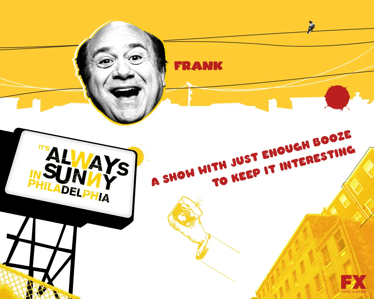Danny DeVito při natáčení It's Always Sunny in Philadelphia ještě nikdy scénaristům neodporoval