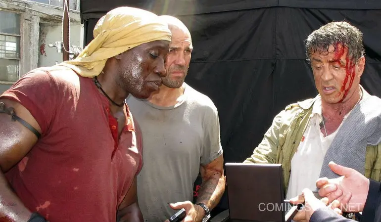 Randy Couture, Wesley Snipes, Sylvester Stallone