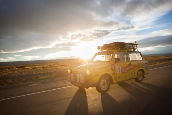 Trabantem až na konec světa. Představuje se unikátní road movie.