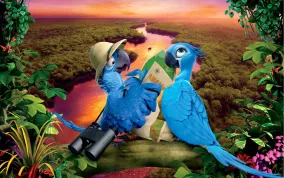 Tržby v českých kinech: Modrý papoušek v Amazonii slaví úspěch
