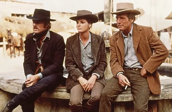 Paul Newman, Katharine Ross, Robert Redford