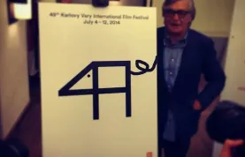 Karlovarský festival představil logo a diváci se baví na účet Bartošky