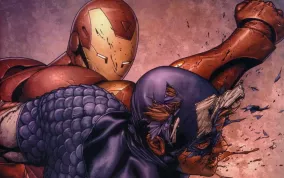 Největší komiksová bitva přichází: Captain America se postaví Iron Manovi!