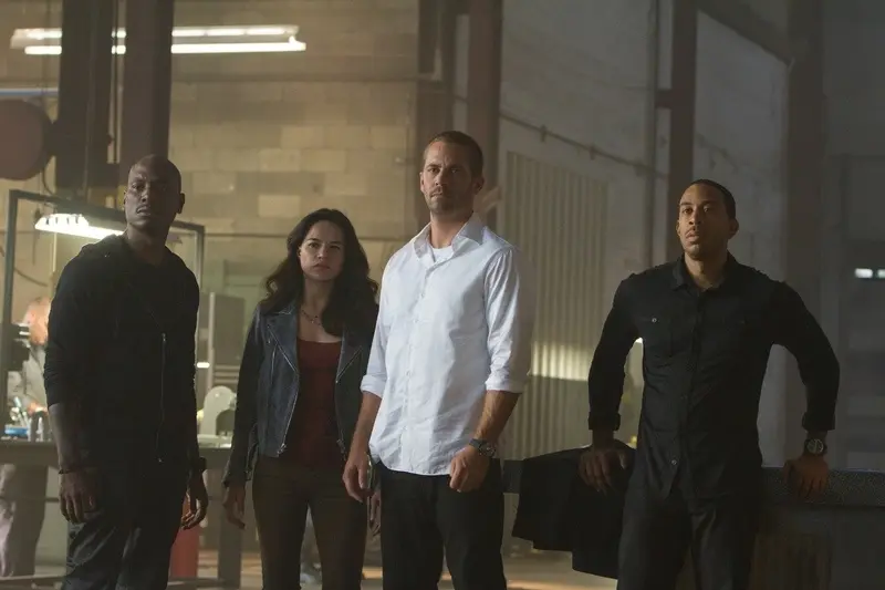 Ludacris, Tyrese Gibson, Michelle Rodriguez, Paul Walker