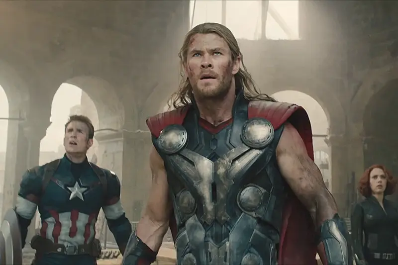 Scarlett Johansson, Chris Evans, Chris Hemsworth