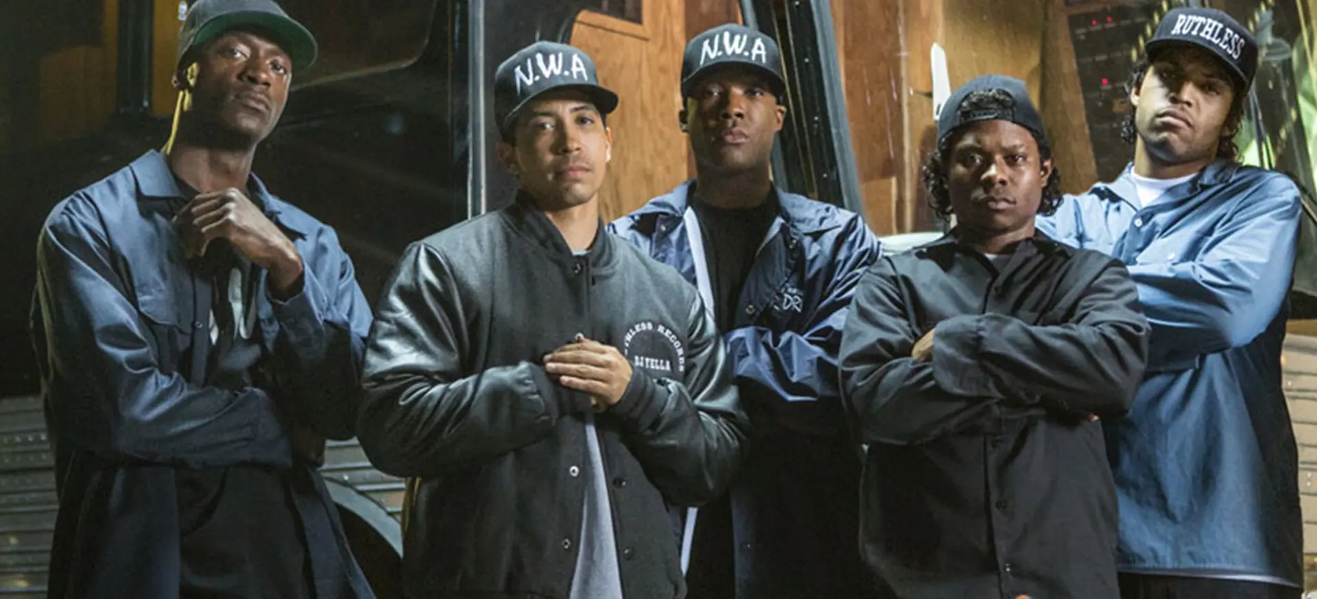 Neil Brown Jr., Jason Mitchell, O'Shea Jackson, Corey Hawkins, Aldis Hodge