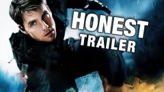 Upřímný trailer se pouští rovnou do čtyř dílů série Mission: Impossible