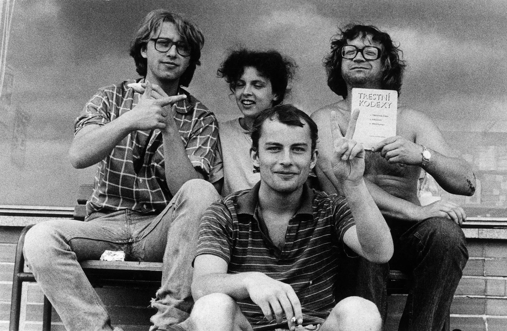 Jáchym Topol, Ivan Martin Jirous, Filip Topol