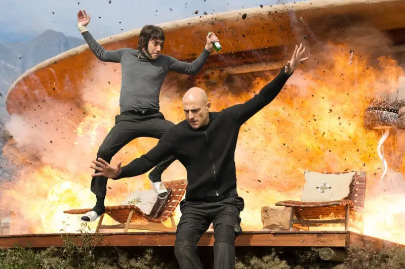 Sacha Baron Cohen, Mark Strong
