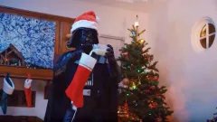 Darth Santa: Zábavná parodie dokazuje, že je Darth Vader opravdová svině