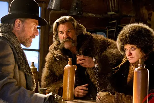 Jennifer Jason Leigh, Tim Roth, Kurt Russell