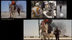 Star Wars: Síla se probouzí - podrobná ukázka, jak tvůrci pracovali s kulisami a vizuálními efekty