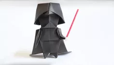 Jste hardcore fanoušek Star Wars? Naučte se udělat origami Dartha Vadera!