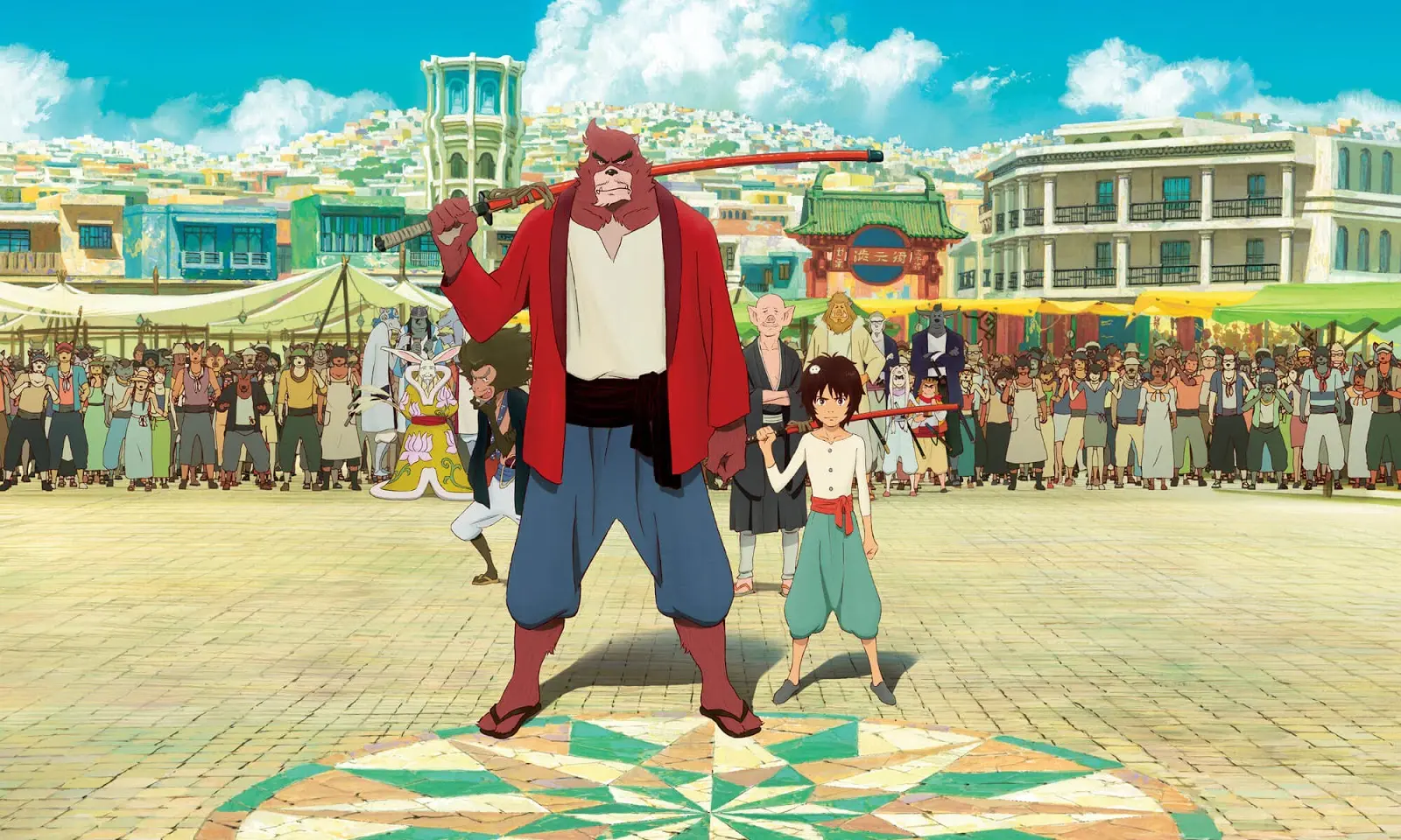 Recenze: Kluk ve světě příšer připomíná slabší filmy Hayao Miyazakiho