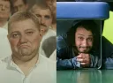 Švejk Josef poslušně hlásí, že má finanční podporu fondu, režiséra Slámu a herce Lišku