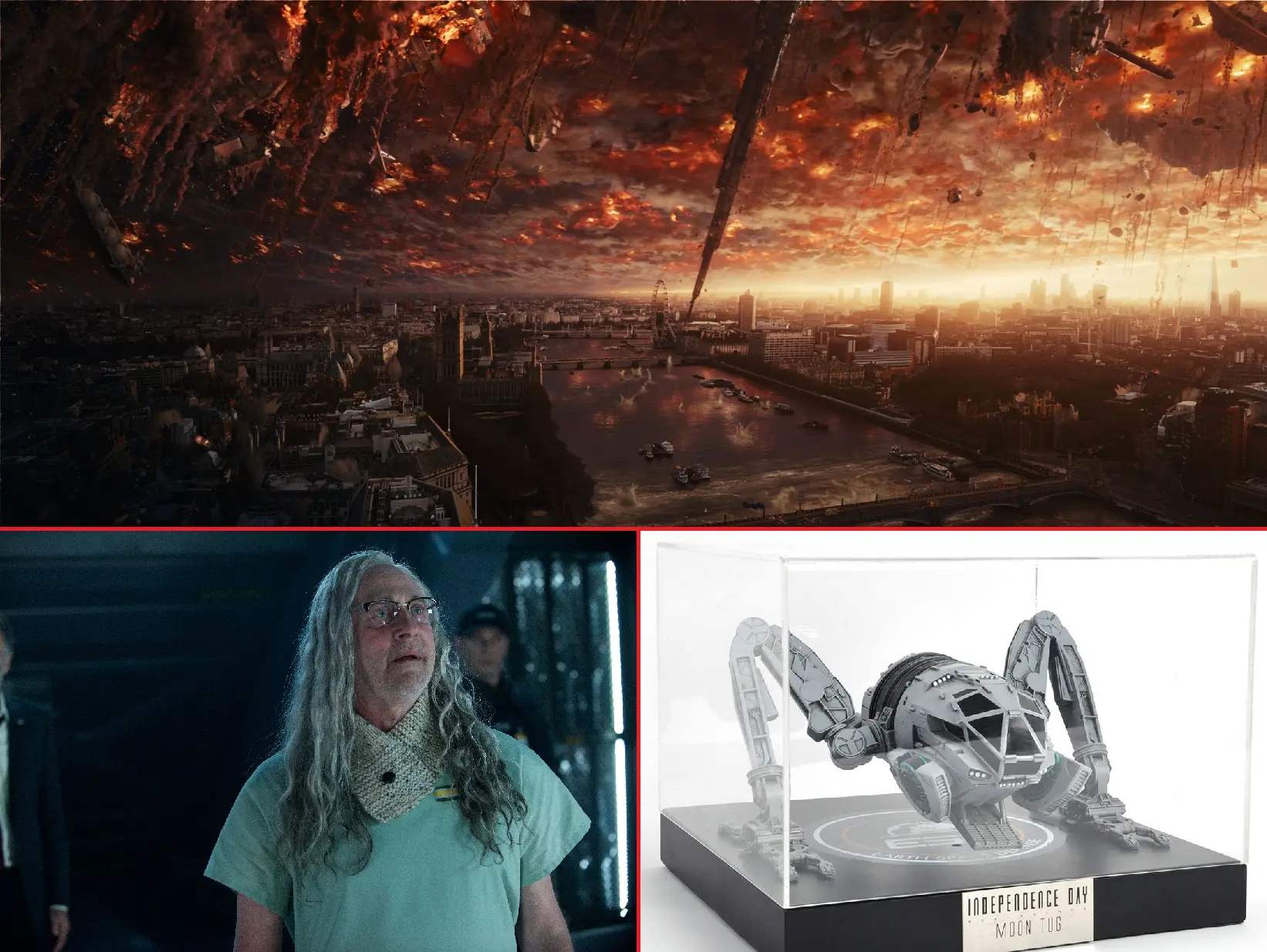 Kdo se může těšit na sběratelský model Moon Tug z katastrofického filmu Den nezávislosti: Nový útok?