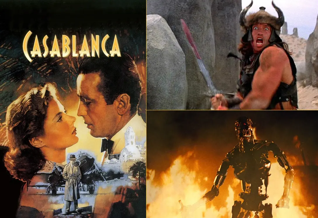 Staré dobré klasiky. Do kin se vrátí oscarová Casablanca, Cameronův Terminátor a Barbar Conan (SOUTĚŽ)