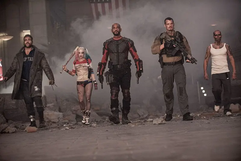 Margot Robbie, Joel Kinnaman, Jai Courtney, Jay Hernandez, Will Smith