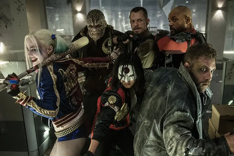 Adewale Akinnuoye-Agbaje, Margot Robbie, Joel Kinnaman, Jai Courtney, Karen Fukuhara, Will Smith