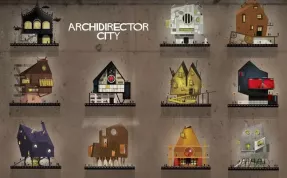 Architekt nakreslil slavným režisérům domy tak, aby odpovídaly jejich filmovému stylu